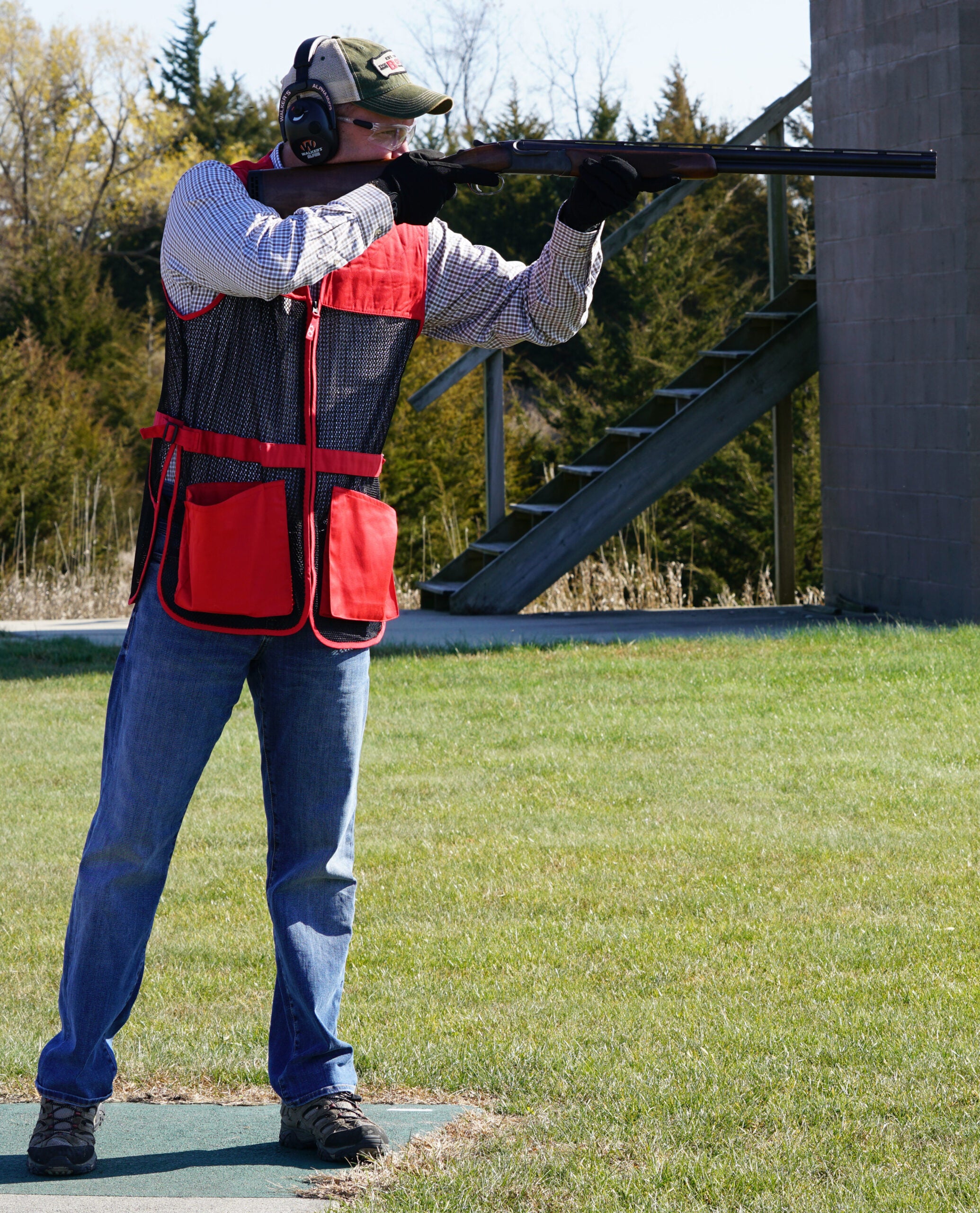 Clay shooting clearance vest